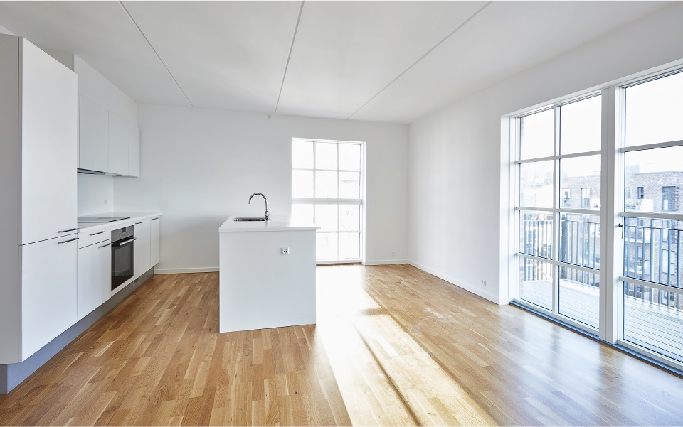 Beautiful floor - Complete renovation of apartment . Floor work - Maler-Teamet