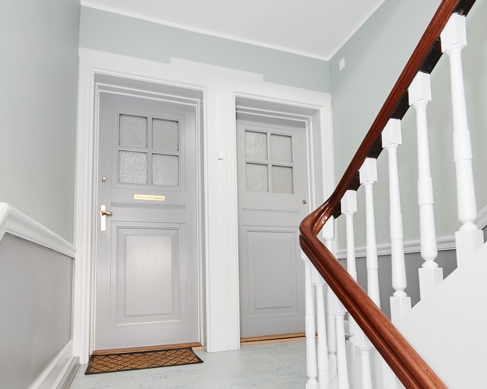 Painted staircase - Professional painting work